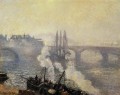 die pont Corneille rouen Morgennebel 1896 Camille Pissarro